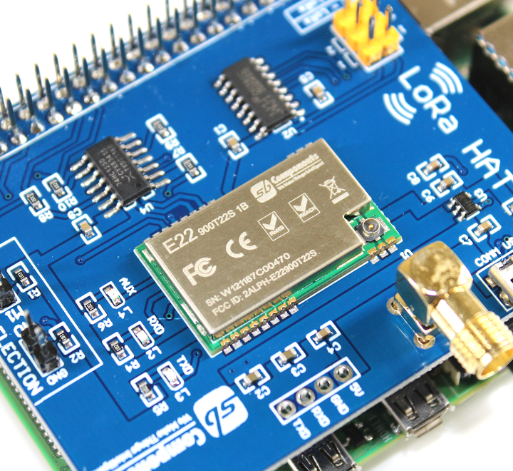 LoRa HAT (915MHz) - PiShop.us