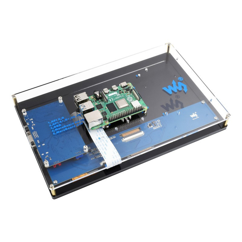 22793 - 10.1inch HDMI LCD (F) (with case) - For Raspberry