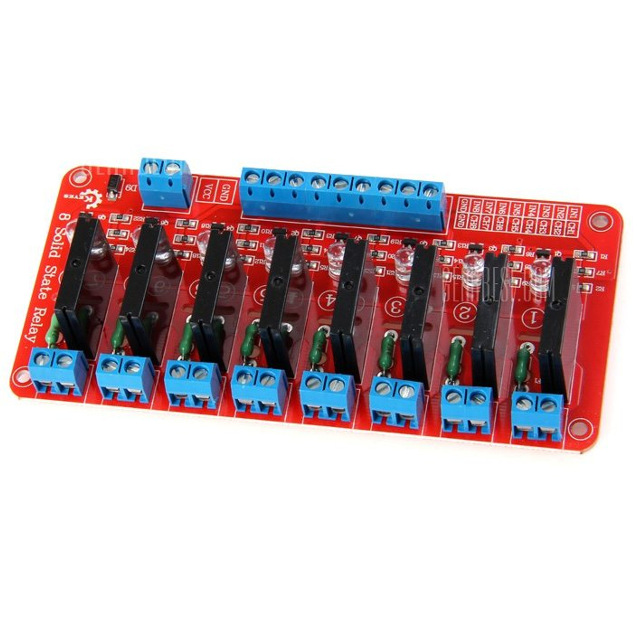 8-Channel Solid State Relay Module