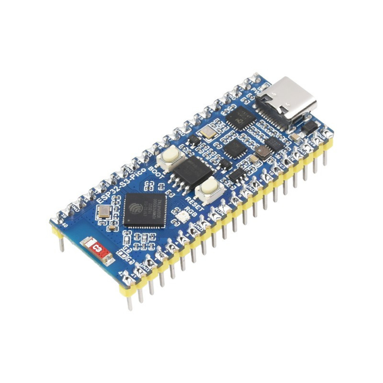 ESP32-S3 Microcontroller, 2.4 GHz Wi-Fi Development Board, w