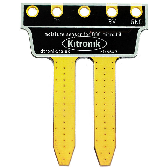Kitronik Prong Soil Moisture Sensor for BBC micro:bit - PiShop.us