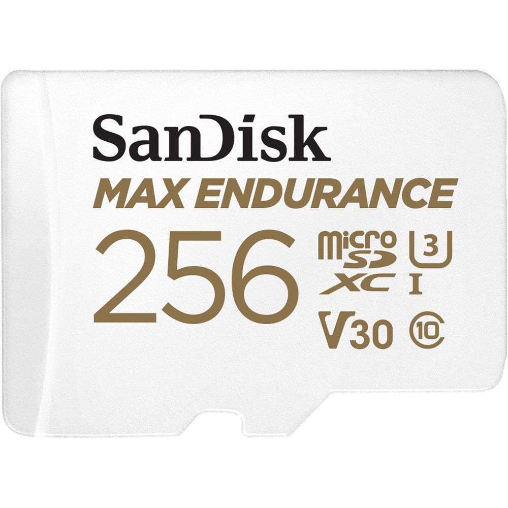 SanDisk 256GB Max Endurance MicroSDXC Card - BLANK - PiShop.us