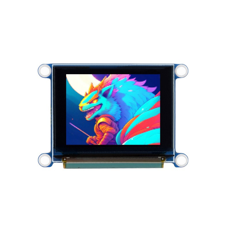 1.27inch RGB OLED Display Module, 128×96, 262K Colors, SPI