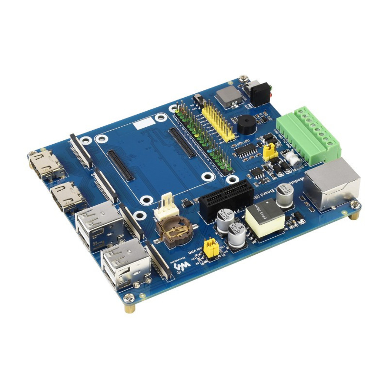 Raspberry Pi Compute Module 4 IO Board With PoE Feature (Type B) for CM4