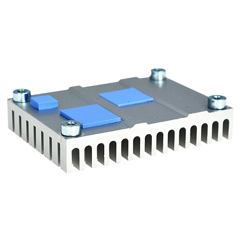 CM4 Cooler, 55x40x13.5 mm, Silver - PiShop.us