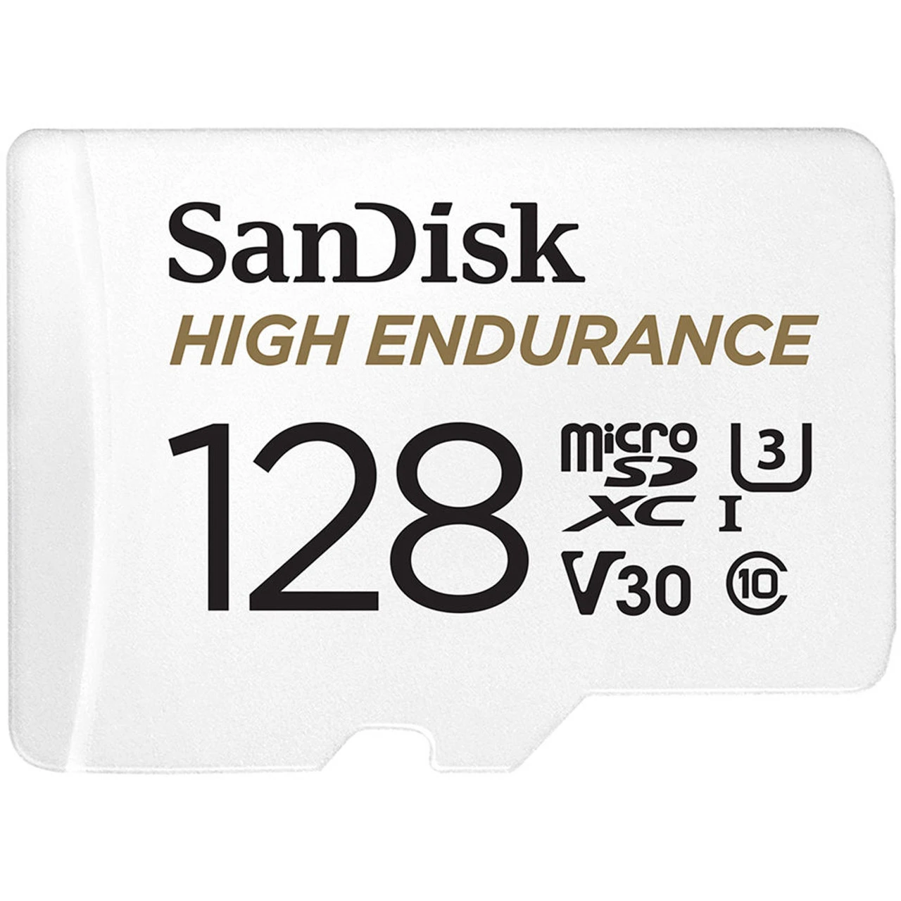 SanDisk High Endurance MicroSDXC Card - 128GB - Class 10 - BLANK 