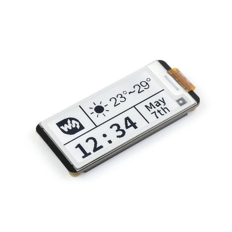 2.13吋電子紙 HAT+ 適用 Raspberry Pi（250×122 SPI 介面）
