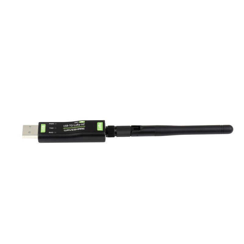 Usb Lora Module Waveshare USB to LoRa Data Transfer Module, SX1262, HF, TCXO