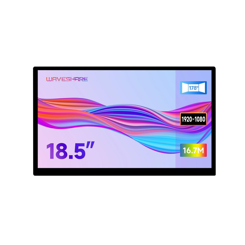バーチーページ Waveshare 27687 – 18.5inch FHD LCD - IPS Touch Display