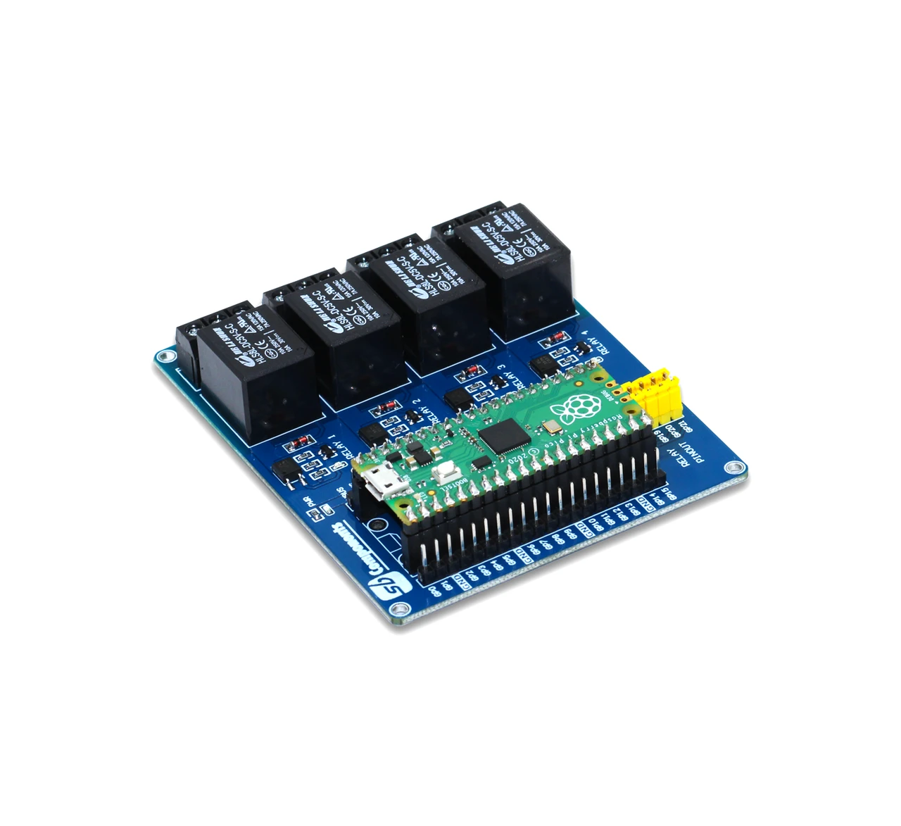 Raspberry Pi Pico Relay Board - PiShop.us