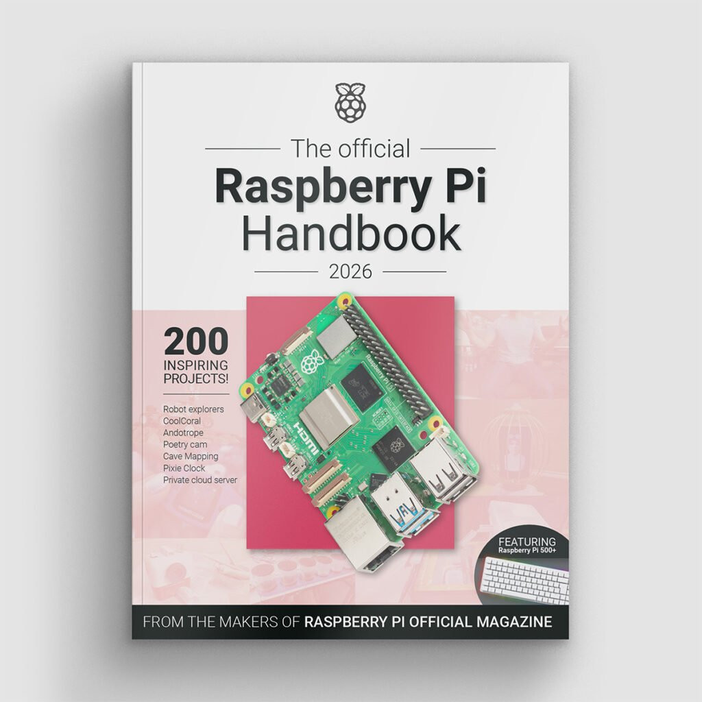 The Official Raspberry Pi Handbook 2026 - PiShop.us