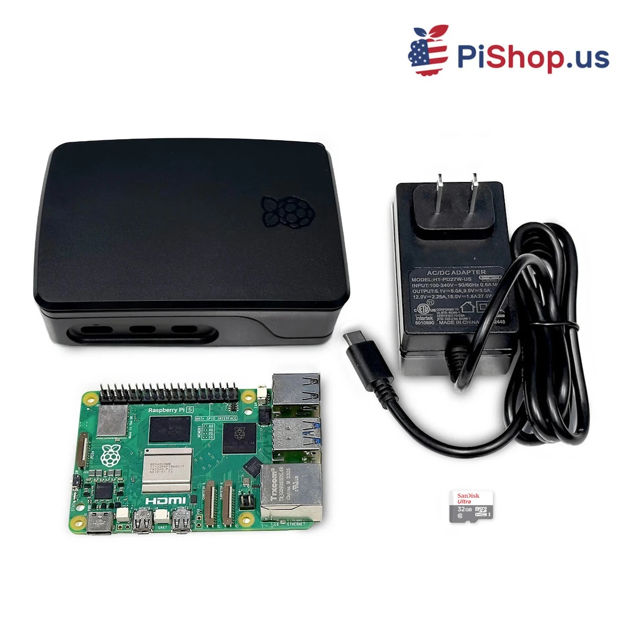 Raspberry Pi 5 Budget Kit - 8GB - PiShop.us
