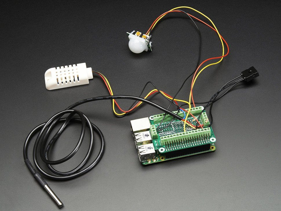 Pi-EzConnect 螺絲端子 GPIO 擴充板(樹莓派 HAT)