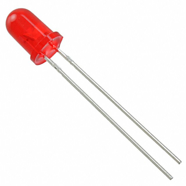 thumbnail image 2 of 1000Pcs LED DIFFUSED F5 5MM RED COLOR RED LIGHT 2 of 11