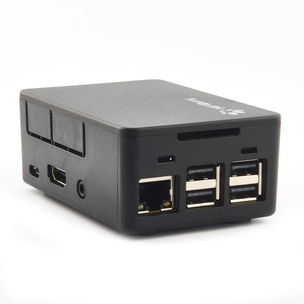 HighPi Raspberry Pi 2/3 Case – HiFiBerry Logo - PiShop.us