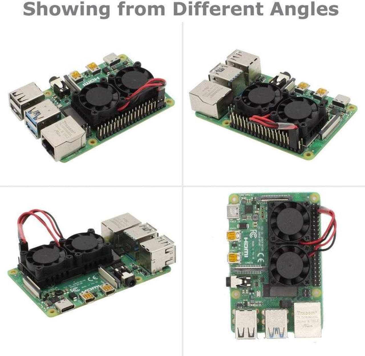 Dual Fan for Raspberry -