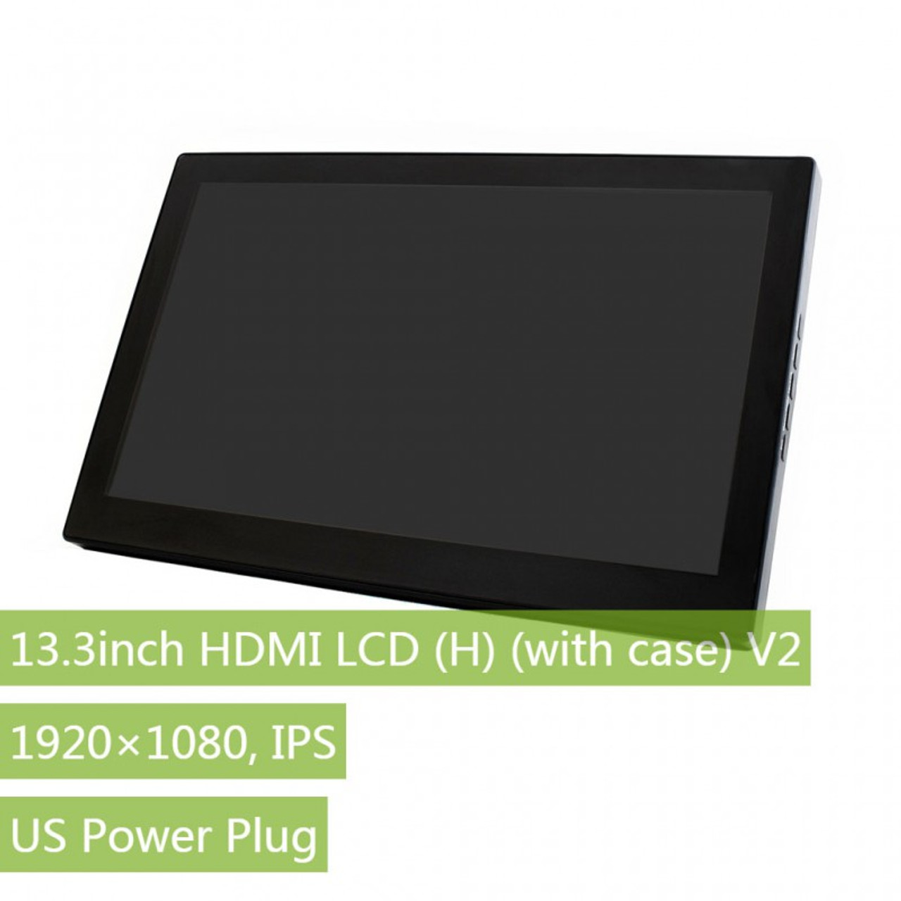 13.3inch HDMI LCD (H) (with case) V2, 1920x1080, IPS