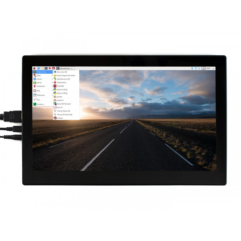 13.3inch HDMI LCD (H) (with case) V2, 1920x1080, IPS - PiShop.us