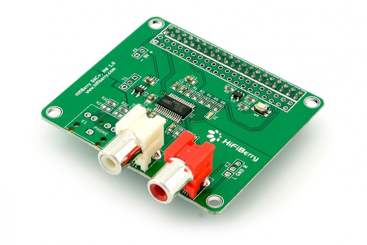 HIFIBERRY DAC+ STANDARD – RCA VERSION - PiShop.us
