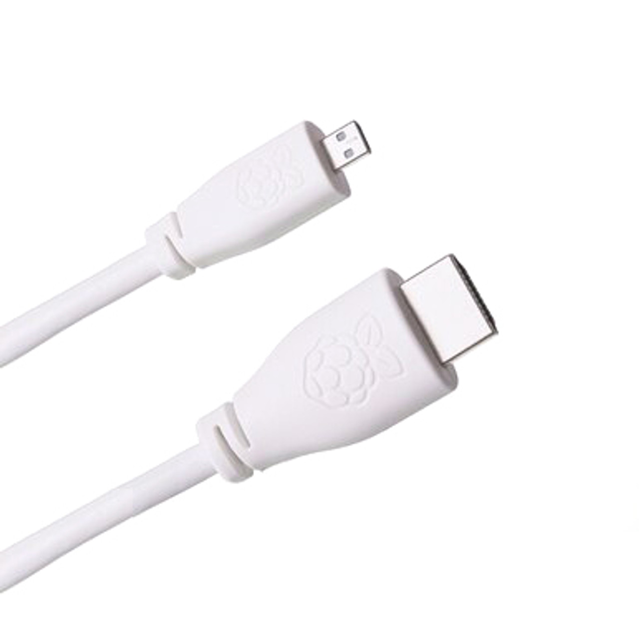 Micro-HDMI to Standard HDMI (A/M), 2m Cable, White