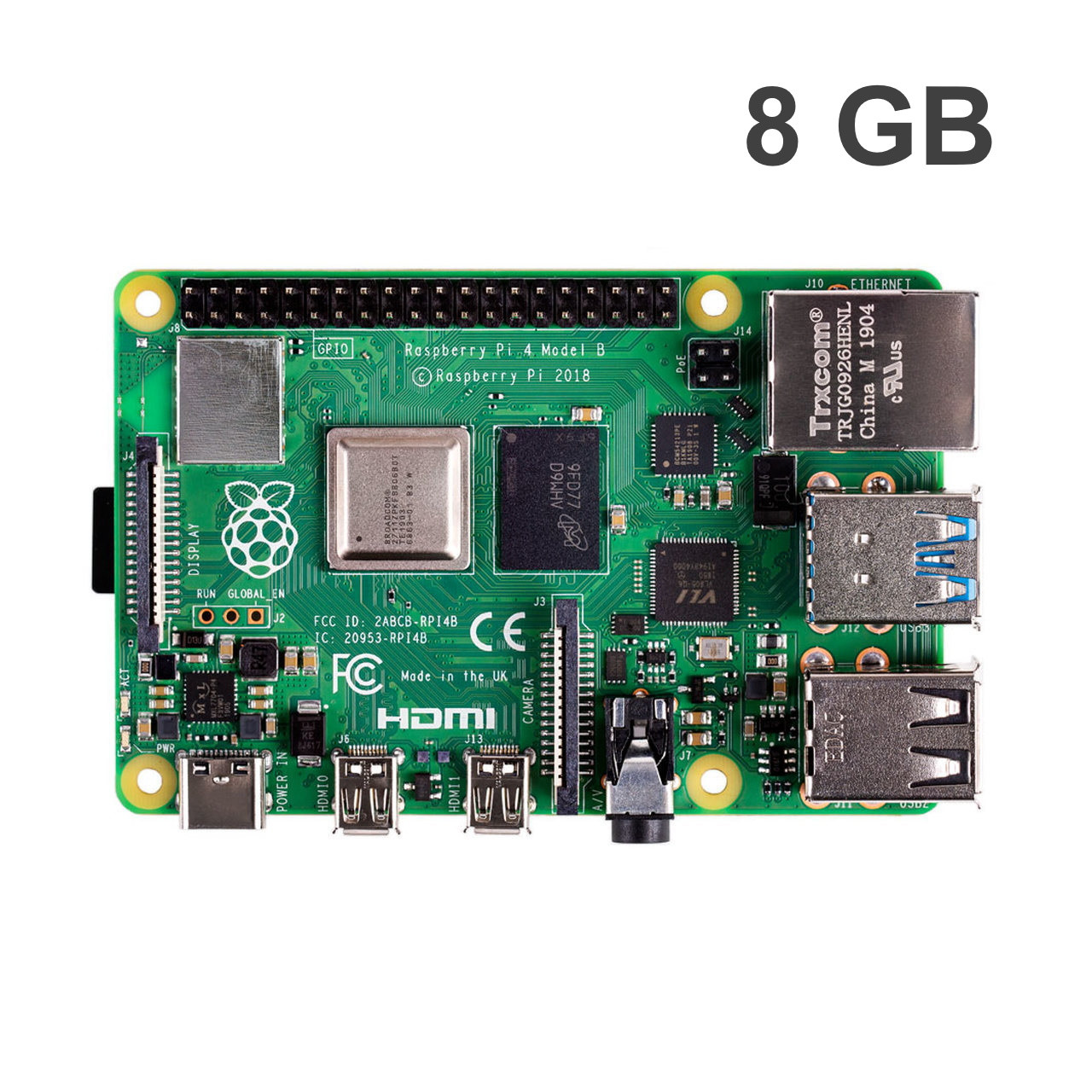 Raspberry Pi 4 Model B【8GB】(技適対応)-