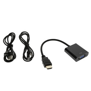 HDMI to VGA Adapter with Audio Interface
