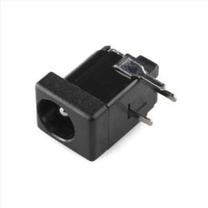Breadboard-friendly 2.1mm DC barrel jack
