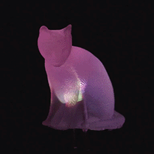 dLUX-dLITE RGB Rainbow Cat Shape LEDs 3 Pack