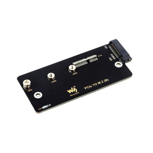 PCIe TO M.2 adapter (B), Supports NVMe Protocol M.2 Solid State Drive, High-speed Reading/Writing, Supports Raspberry Pi Compute Module 4