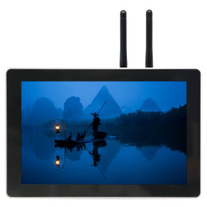  Edatec ED-HMI3120-101C-10432-4US 10.1″ industrial HMI with Raspberry Pi CM5 and dual Wi-Fi antenna