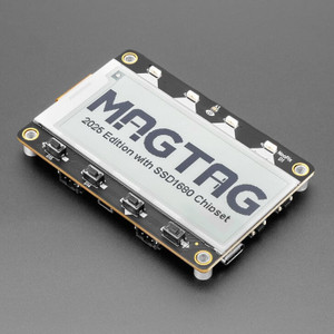 Adafruit MagTag - 2.9" Grayscale E-Ink WiFi Display - 2025 Edition with SSD1680