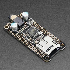 Adafruit Music Maker FeatherWing - MP3 OGG WAV MIDI Synth Player