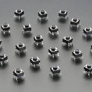 Tactile Button Switch (6mm) - 20 Pack