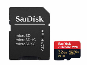 SandDisk MicroSD Card Extreme Pro – 512 GB – Class 10 – BLANK