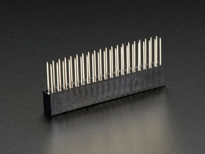 piページ 0.1″ 2×20-pin Strip Right Angle Female Header - PiShop.us