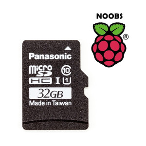 32 GB Micro SD Card Pre-Programmed with NOOBS, Class A1