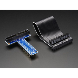 Assembled Pi T-Cobbler Plus - GPIO Breakout for A+/B+/Pi2/Pi3/Pi4/Zero