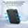 M.2 NVMe & SATA to USB C Docking Station, M2 SSD to USB A Reader Adapter for Both M.2 (M Key, B+M Key) NVMe NGFF SATA Dock, Size for 2280 2260 2242 2230 SATA-Based SSD to USB Adapter 10Gbps