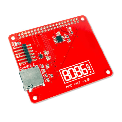 MMC (micro SD) HAT for the Raspberry Pi MMC (micro SD) HAT for the Raspberry Pi