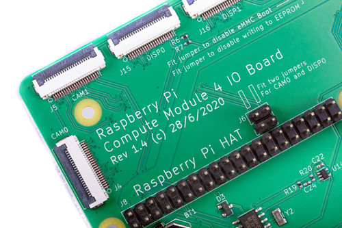 Raspberry Pi SC0326 - Compute Module 4 CM4 IO Board | PiShop US