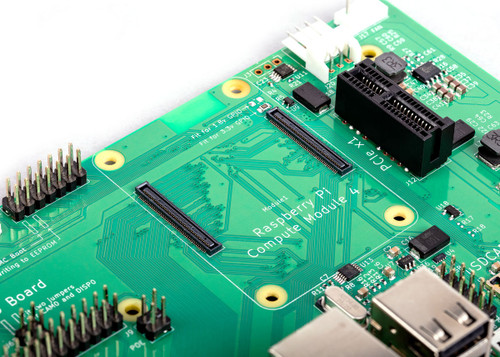 マザーボード Raspberry Pi 4 IO Board + Compute Module Raspberry Pi Compute Module 4 IO Board : ID 4787 : Adafruit