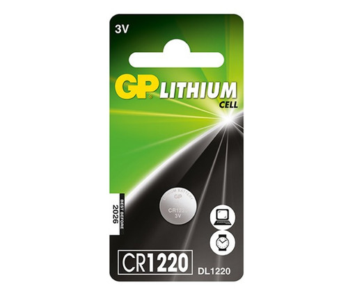 GP Lithium High Quality Coin Battery 1220 GP Lithium High Quality Coin Battery 1220