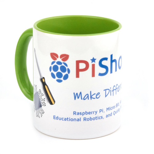 Official PiShop US Mug ceramic coffee cup with PiShop logo Official PiShop US Mug ceramic coffee cup with PiShop logo
