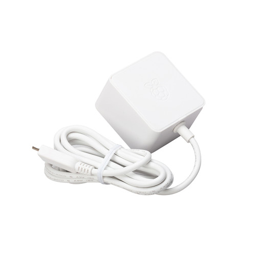 Raspberry Pi Micro USB Power Supply, white, SC0623 Raspberry Pi Micro USB Power Supply, white, SC0623