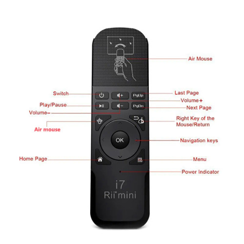 RII i7 - Remote Control with Fly Air Mouse