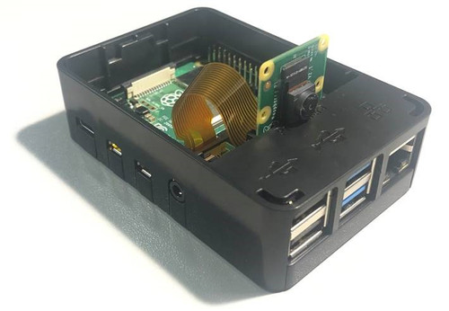 Raspberry Pi 4 4GB RS OKDO 製 本体+ケース Okdo Raspberry Pi 4 Case – Black - PiShop.us