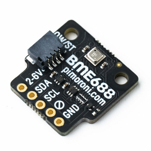 Pimoroni PIM575 - BME688 4-in-1 Air Quality Breakout (Gas, Temperature, Pressure, Humidity)
Pimoroni PIM575 - BME688 4-in-1 Air Quality Breakout (Gas, Temperature, Pressure, Humidity)