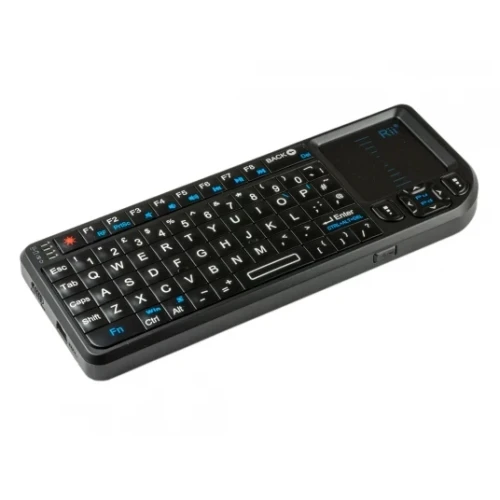 Riitek Ultra Mini Wireless Mouse & Keyboard, isometric view