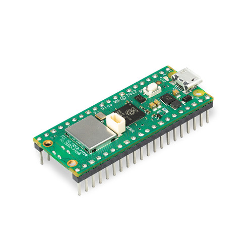 Raspberry Pi Pico 1, wireless, with soldered headers Raspberry Pi Pico 1, wireless, with soldered headers
