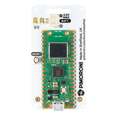 Enviro Weather (Pico W Aboard) - Board Only - PiShop.us